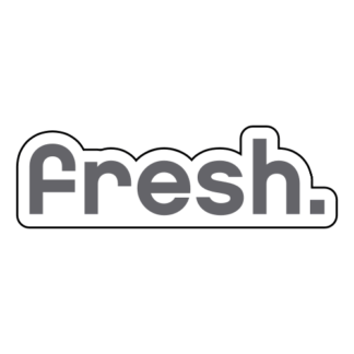 Fresh Sticker (Grey)